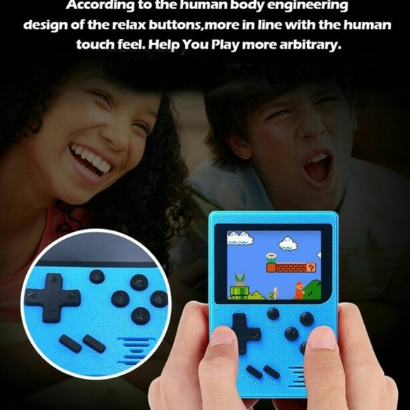 Pocket Handheld Video Game Console 2.4 LCD 8 Bit M - Picture 3 of 4